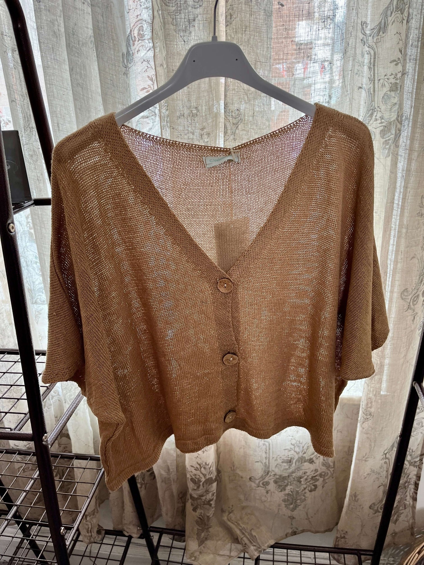 Aimee Cute Button Layering Cardi