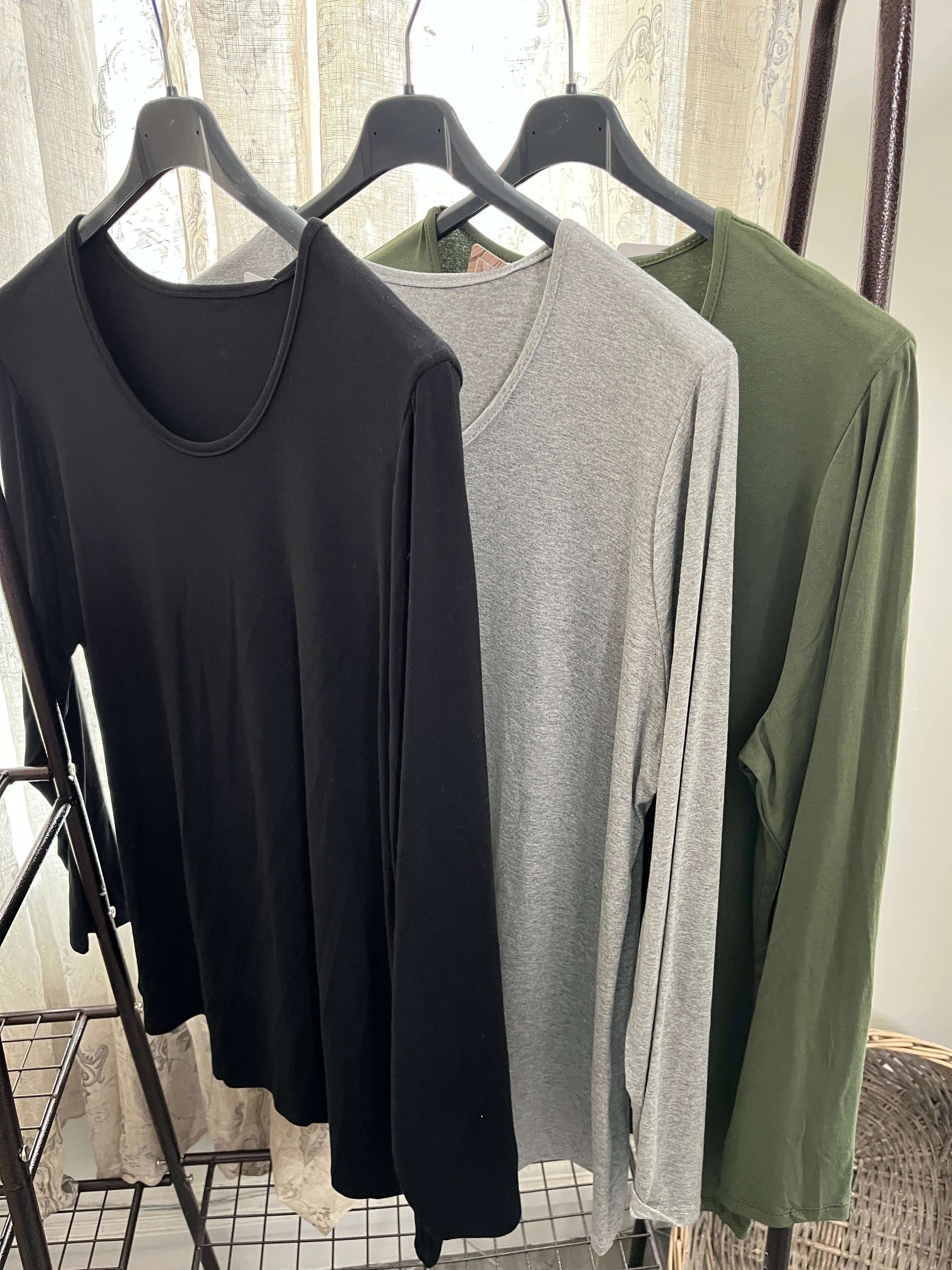 Round Neck Second Skin Top