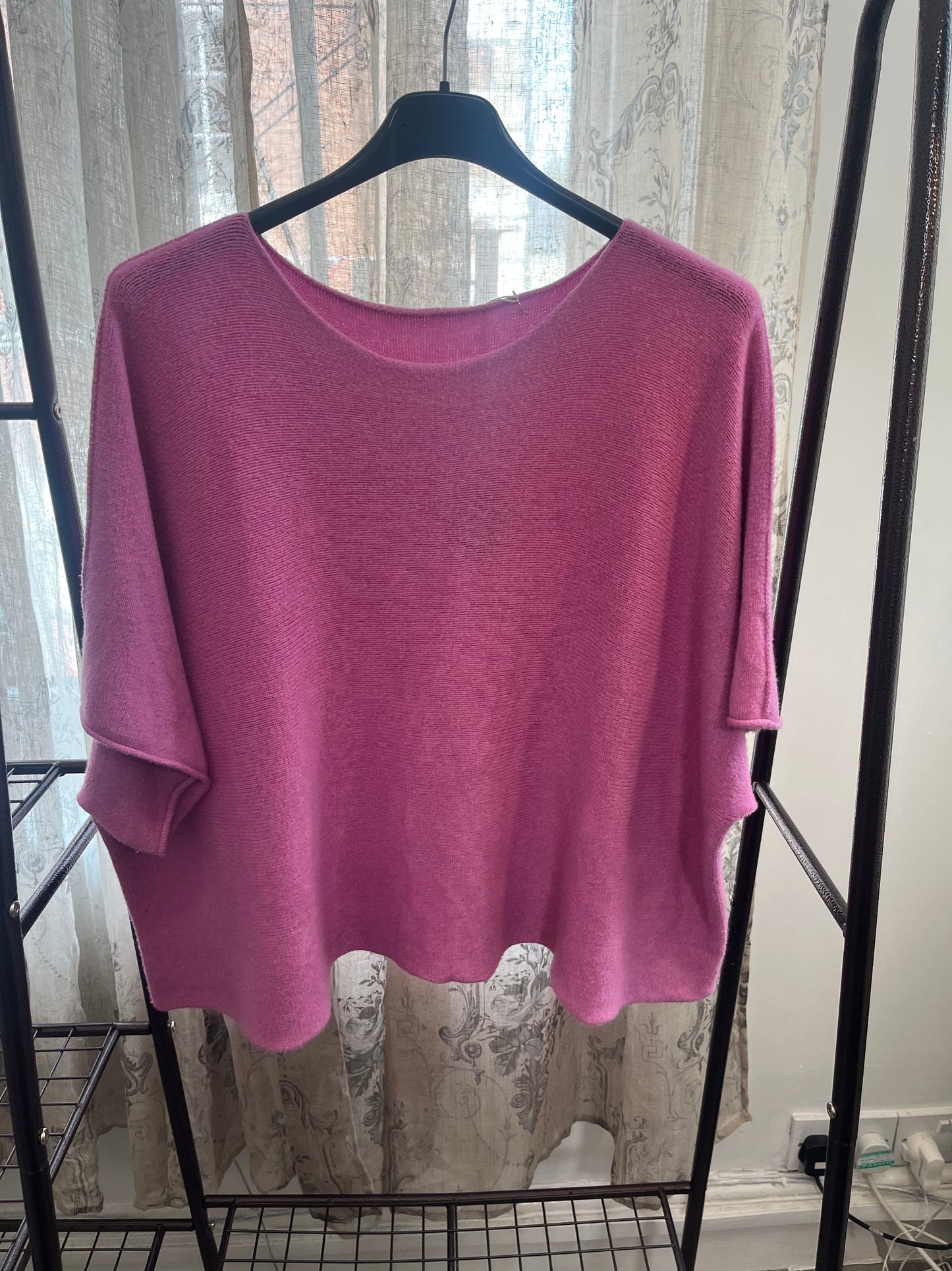 Torzi Boxy Swing Fine Knit Jumper