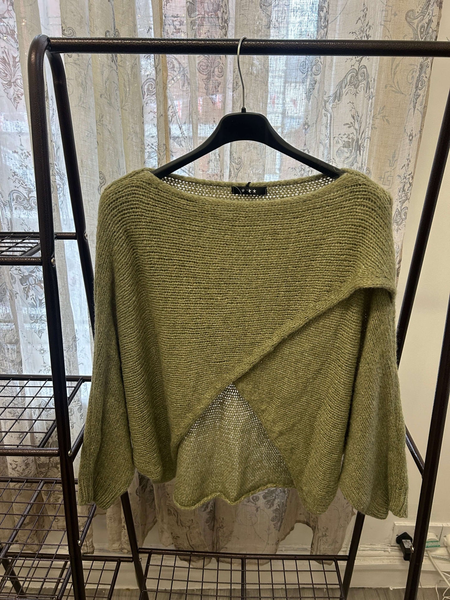 Super Soft Wrap Knit jumper