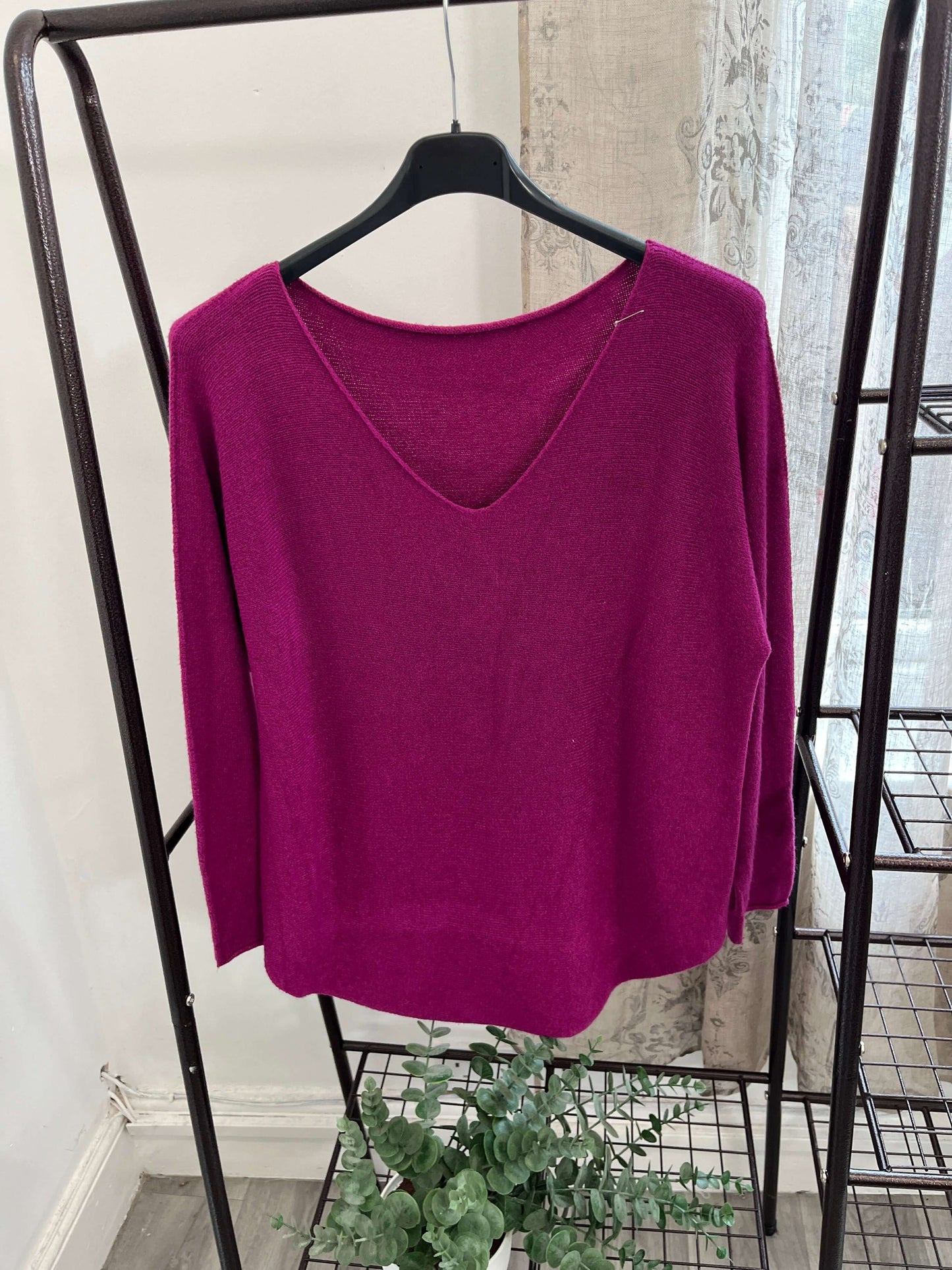 Pippa V Neck Super Soft Knit Jumper
