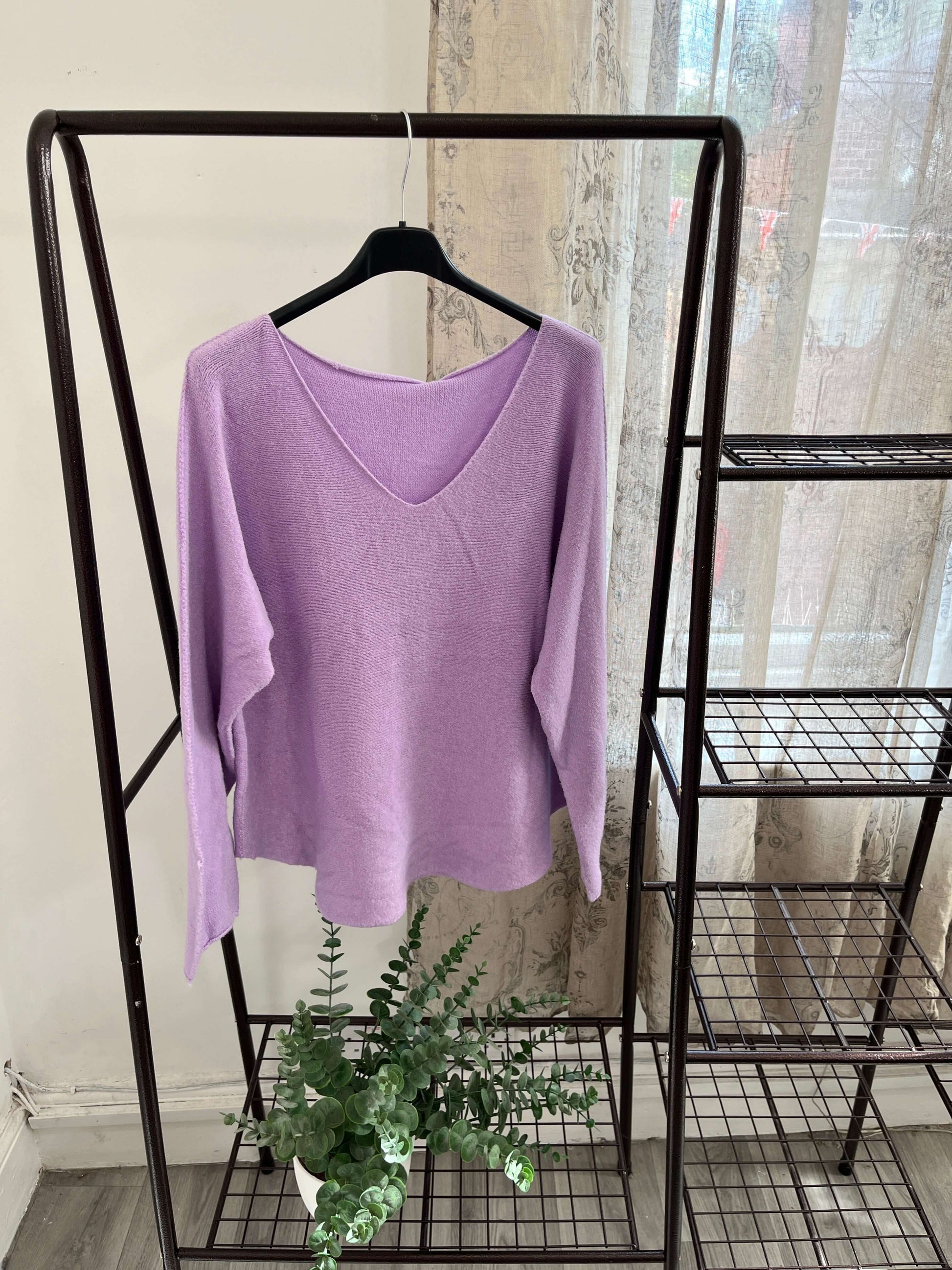 Pippa V Neck Super Soft Knit Jumper