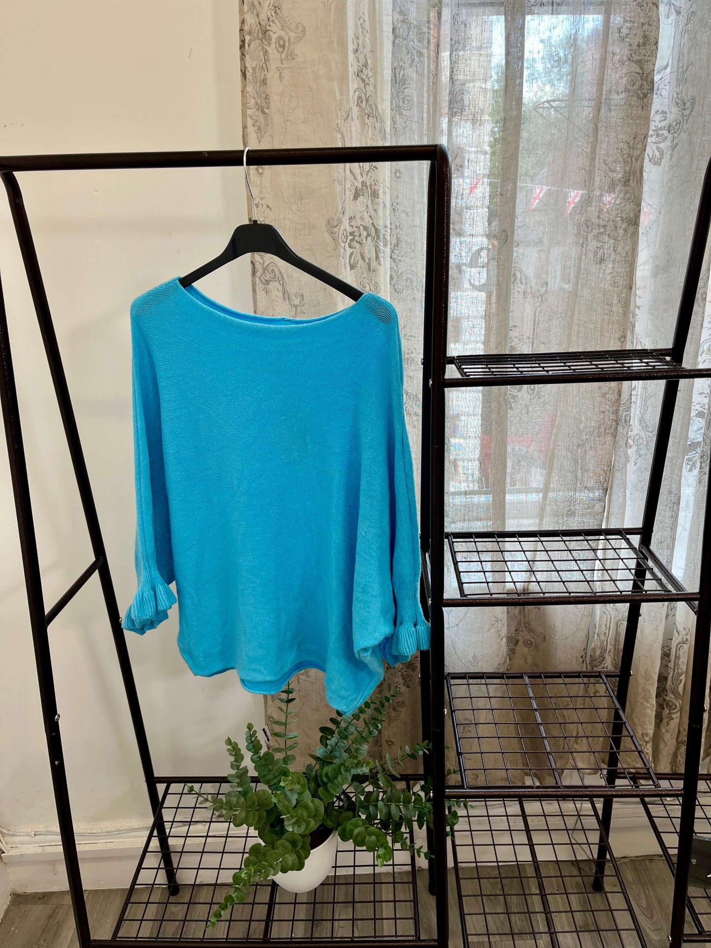 Eliza Fluted Sleeve Super Soft Jumper