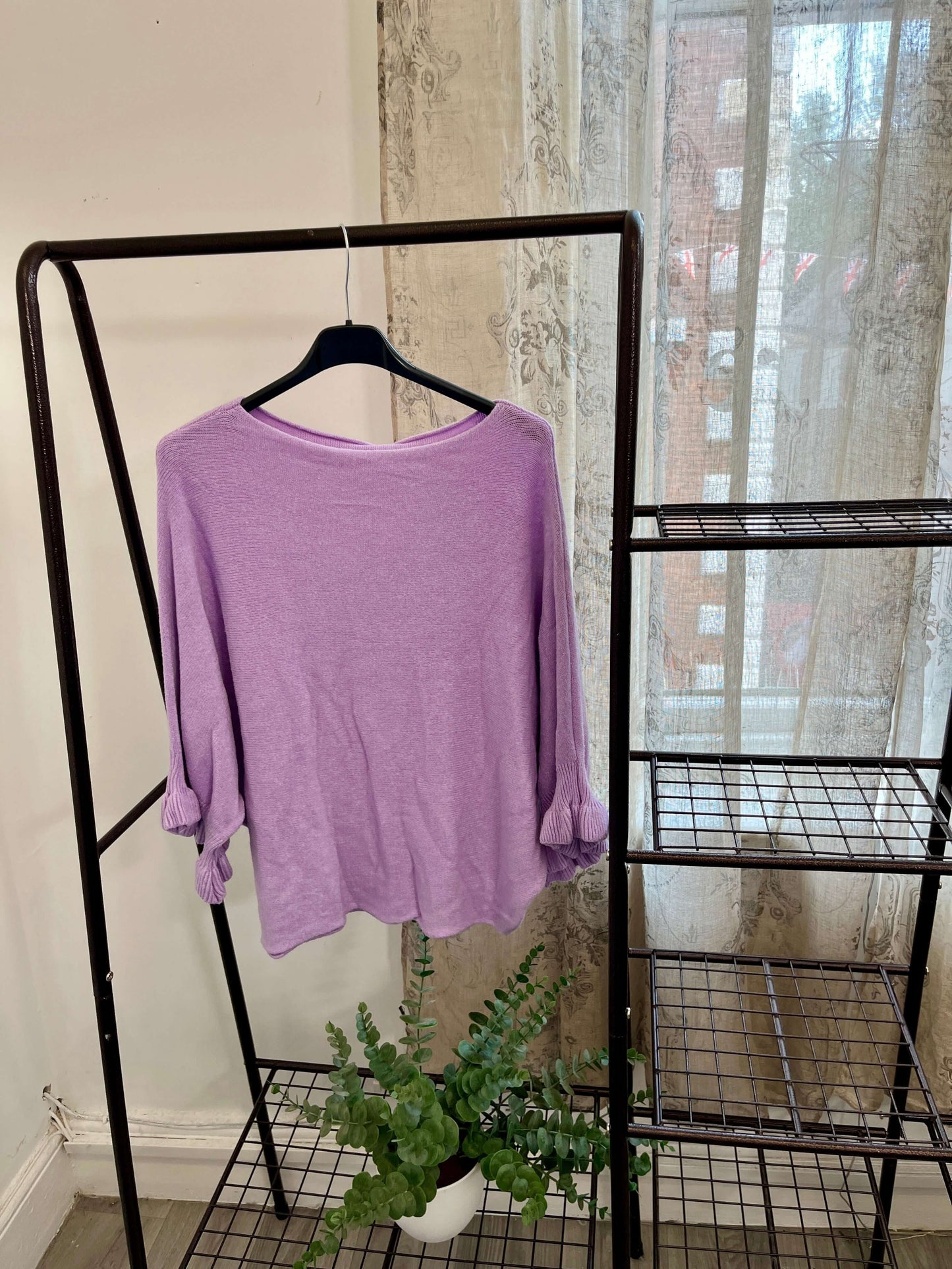 Eliza Fluted Sleeve Super Soft Jumper