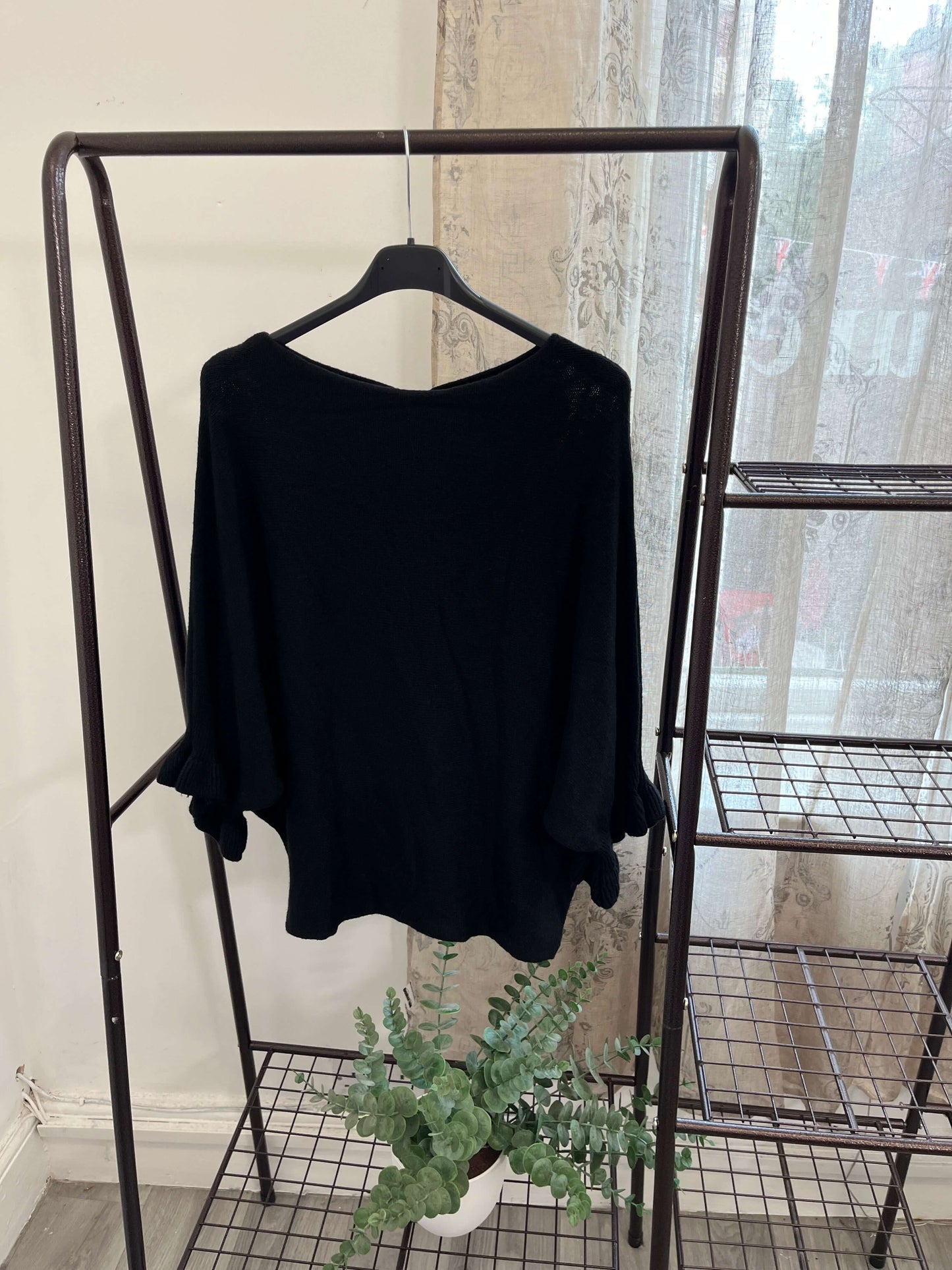 Eliza Fluted Sleeve Super Soft Jumper