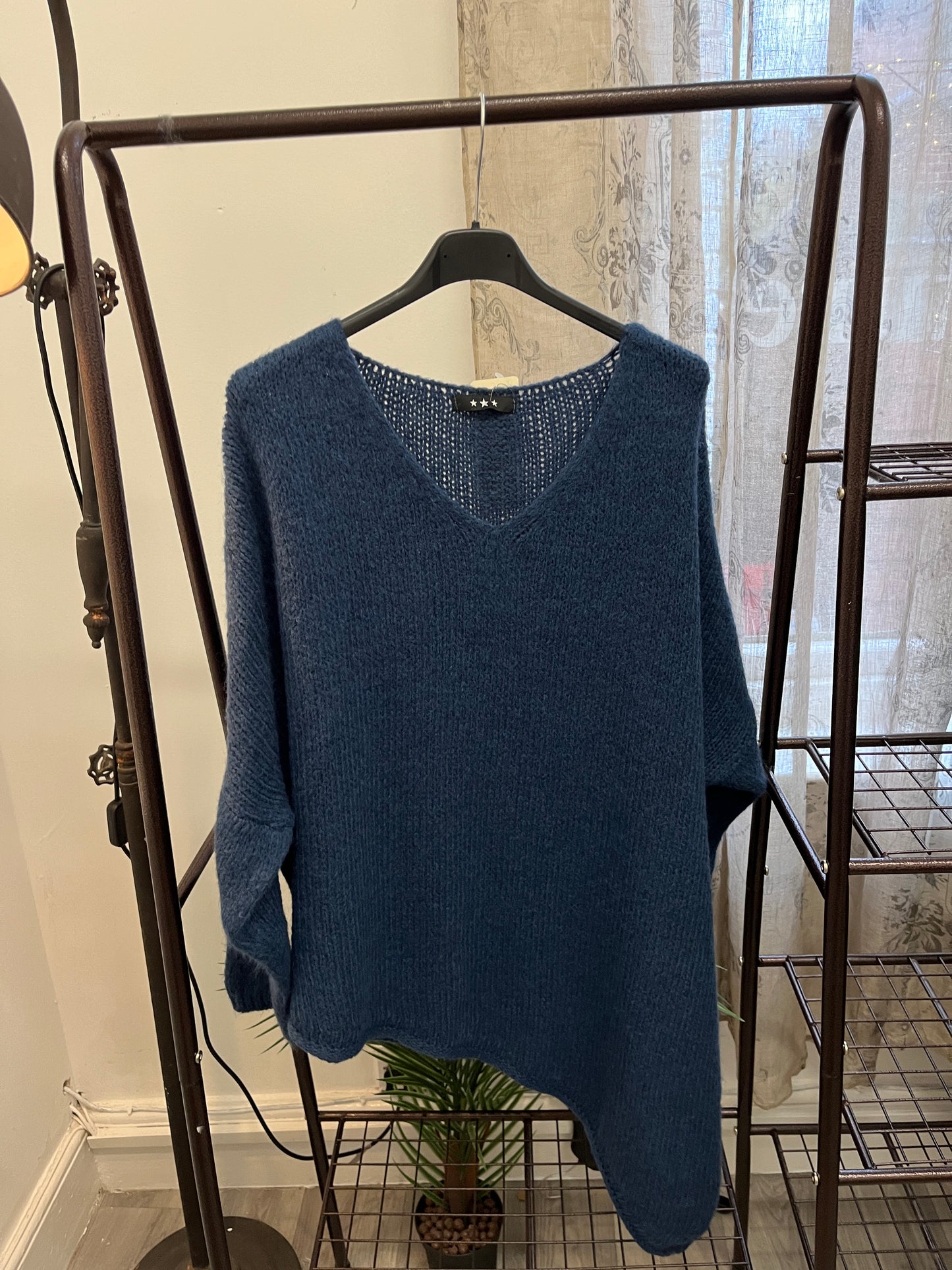 Gemma Slant Knit Jumper