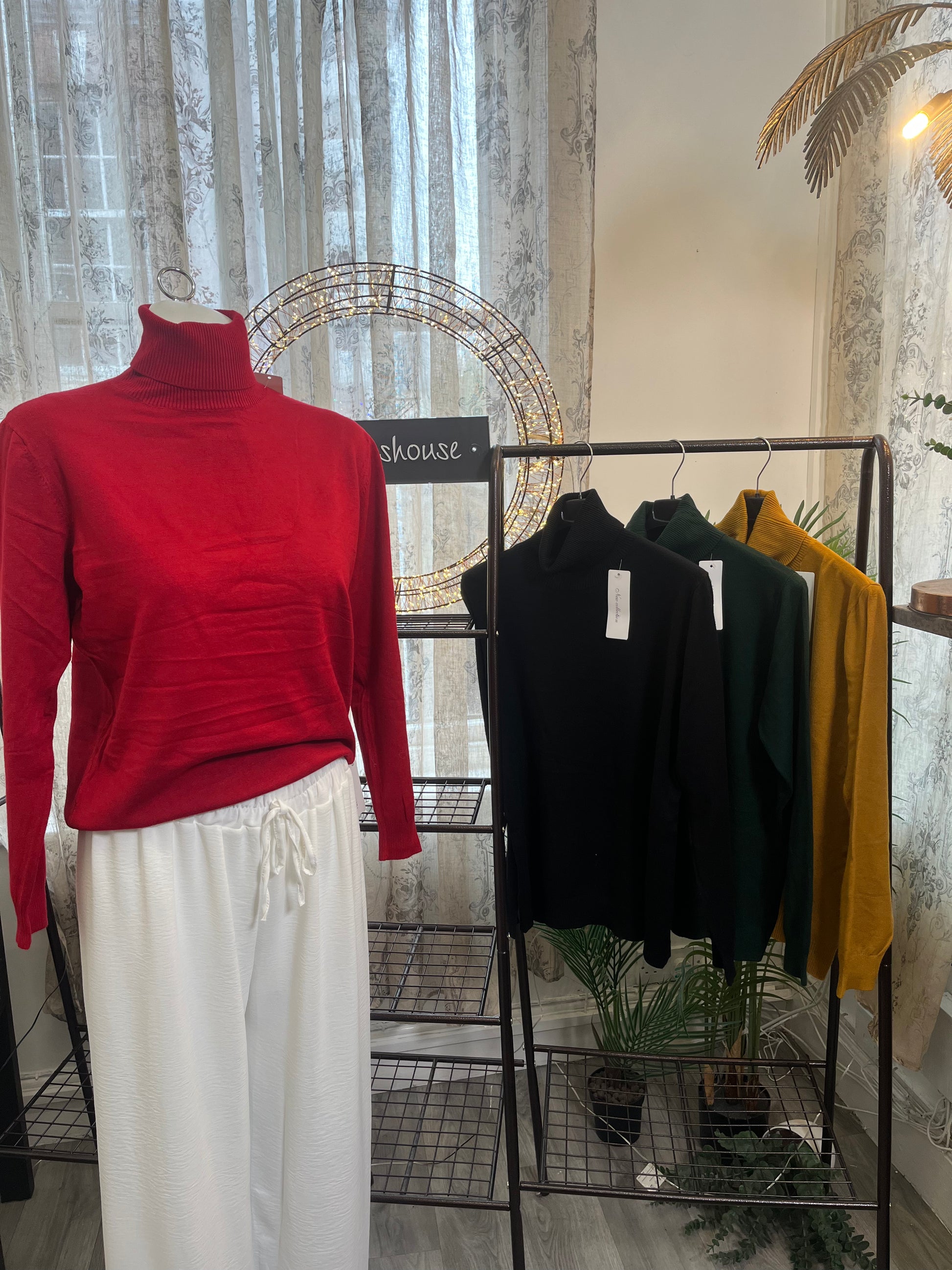 Tracy Neat Polo Neck Jumper