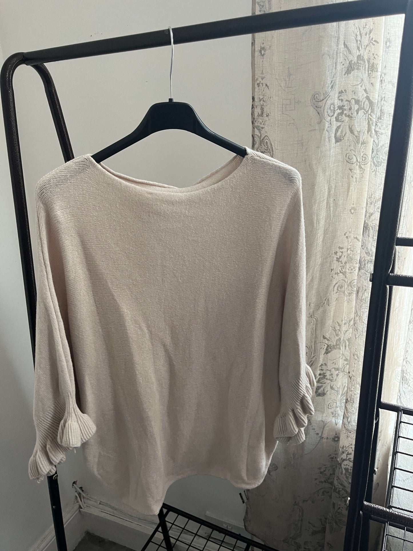 Eliza Fluted Sleeve Super Soft Jumper