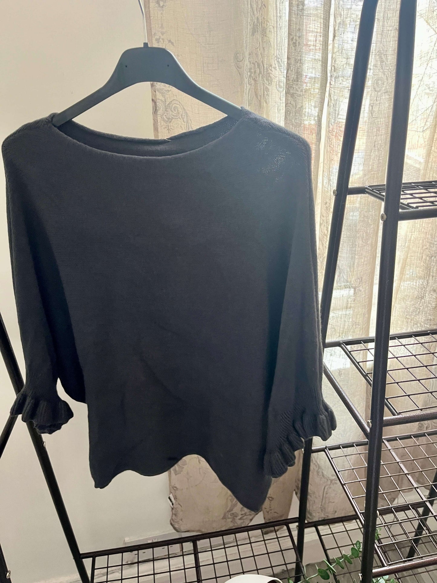 Eliza Fluted Sleeve Super Soft Jumper