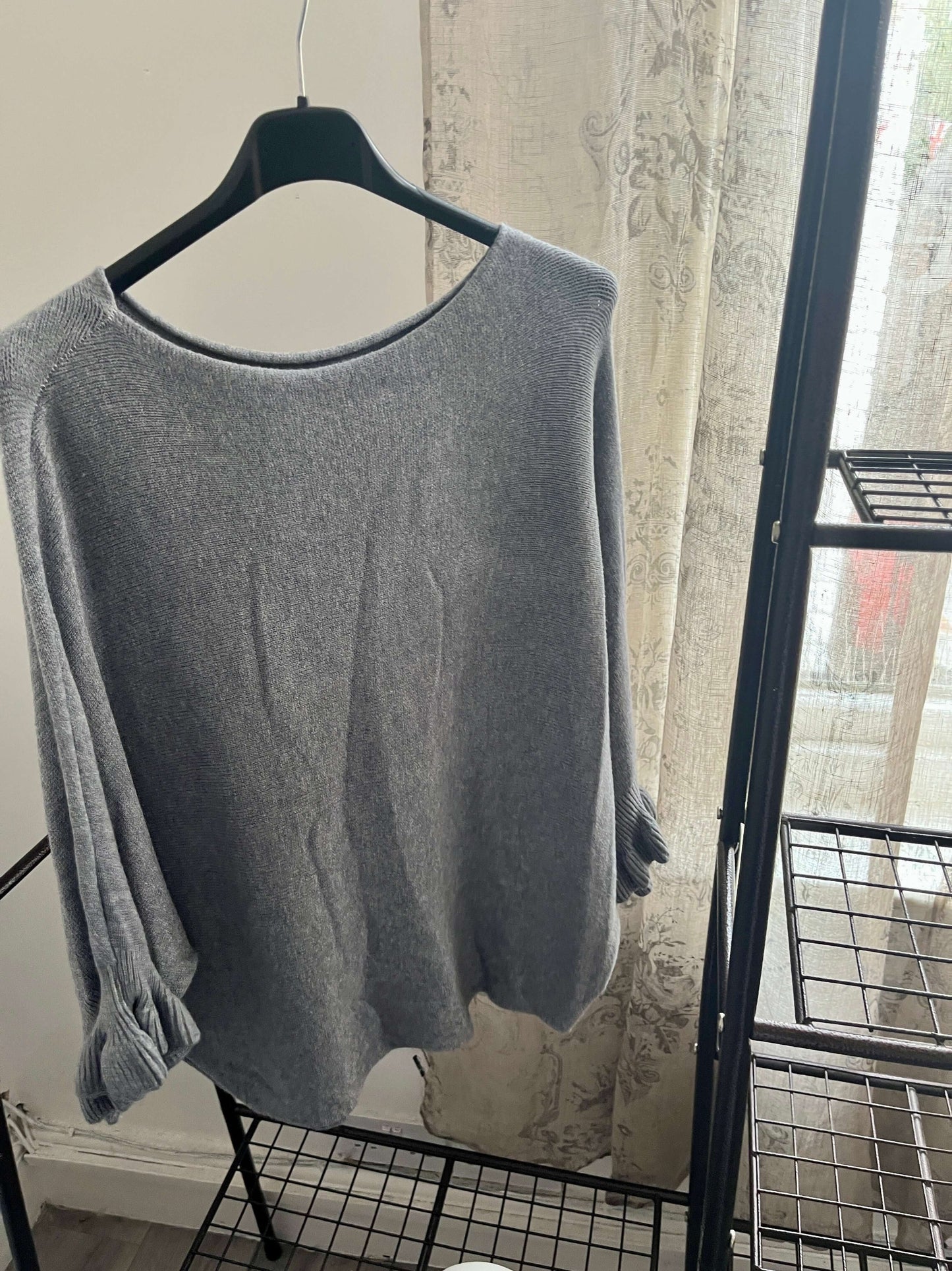 Eliza Fluted Sleeve Super Soft Jumper