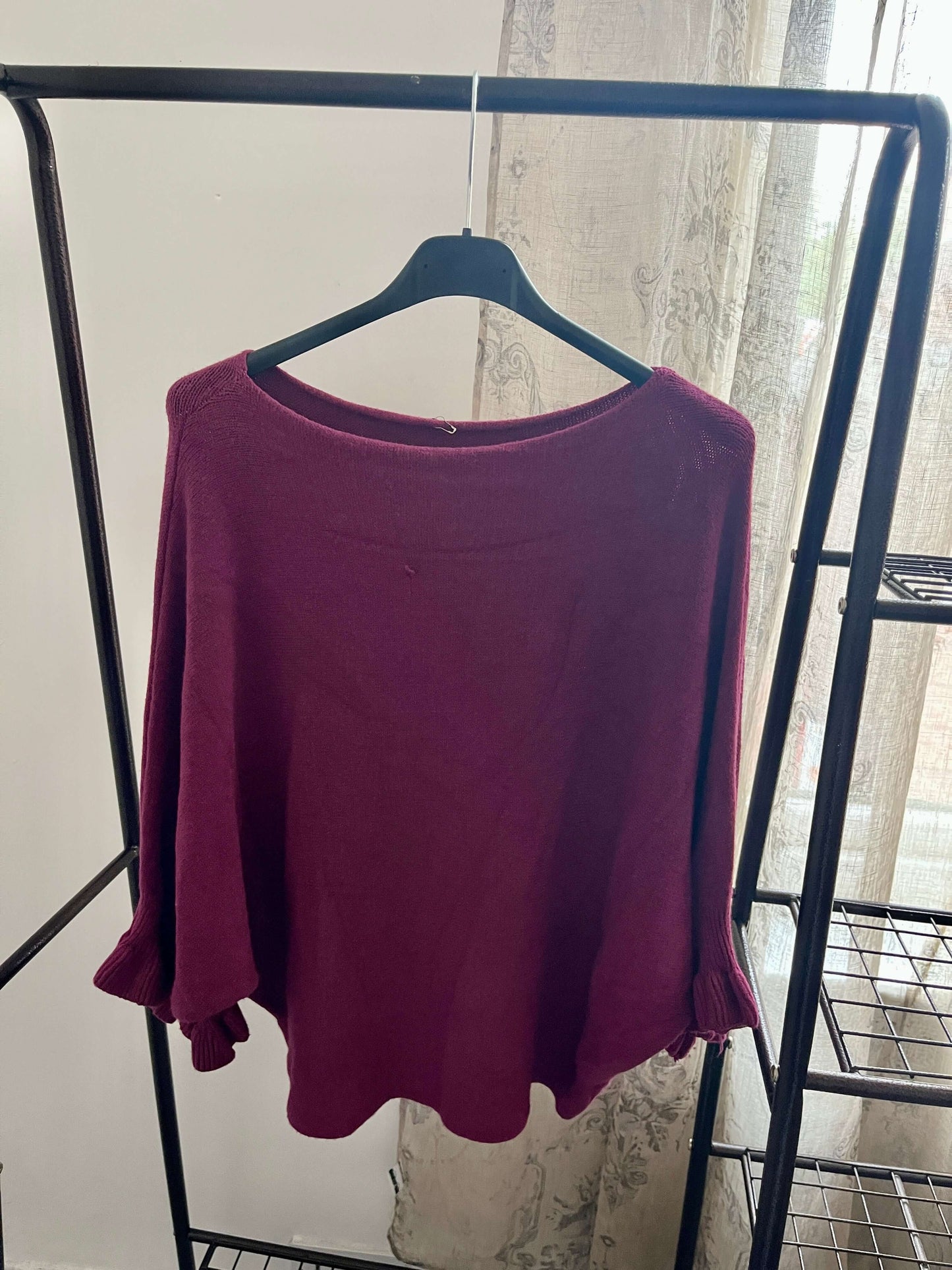 Eliza Fluted Sleeve Super Soft Jumper