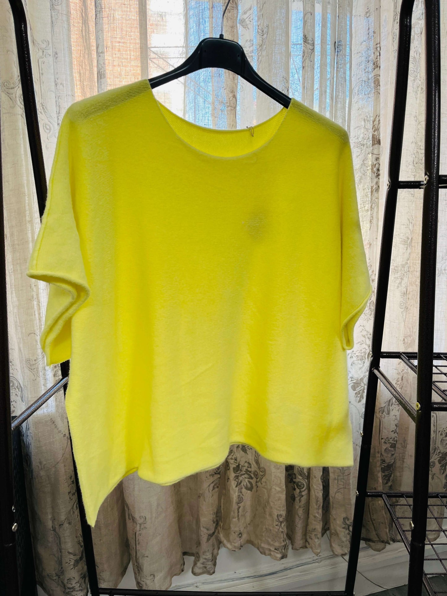 Torzi Boxy Swing Fine Knit Jumper