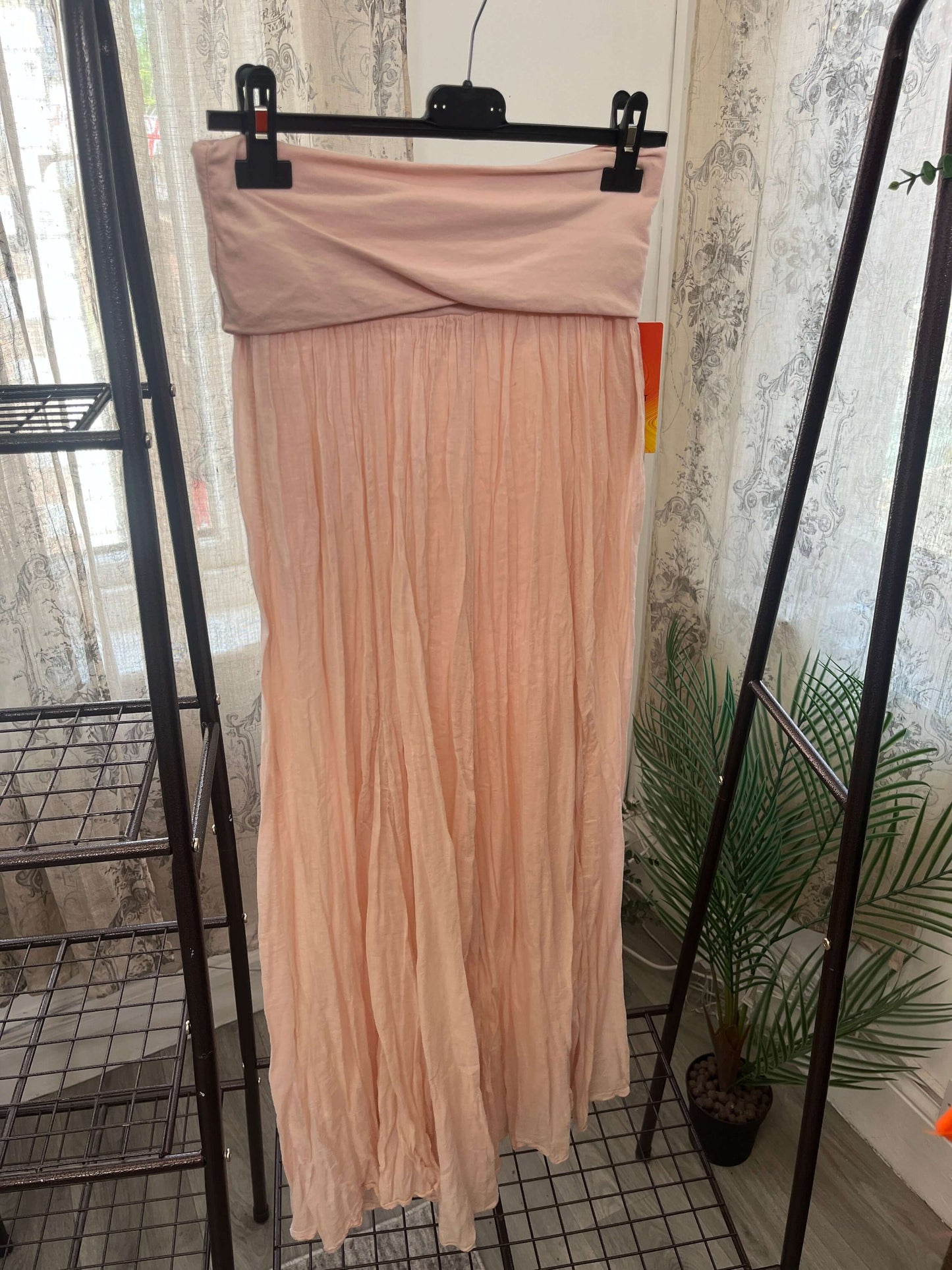 Lizzie Cotton Maxi Length Skirt