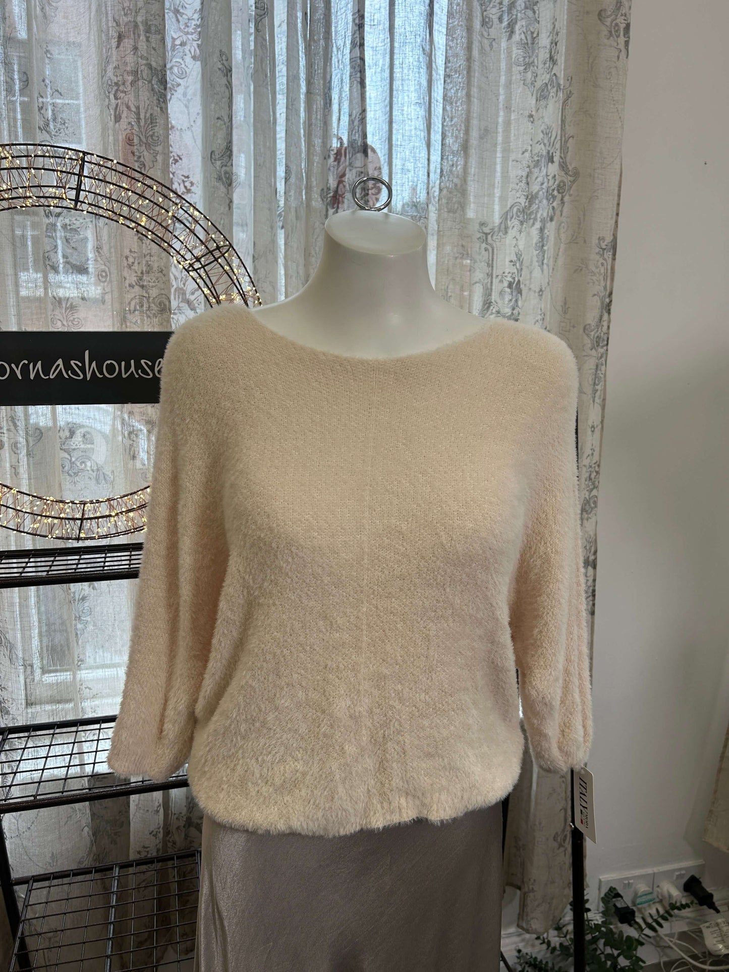Fluffy Super Soft Batwing Jumper