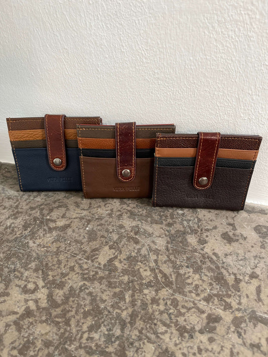 Slim Fold Leather Wallet