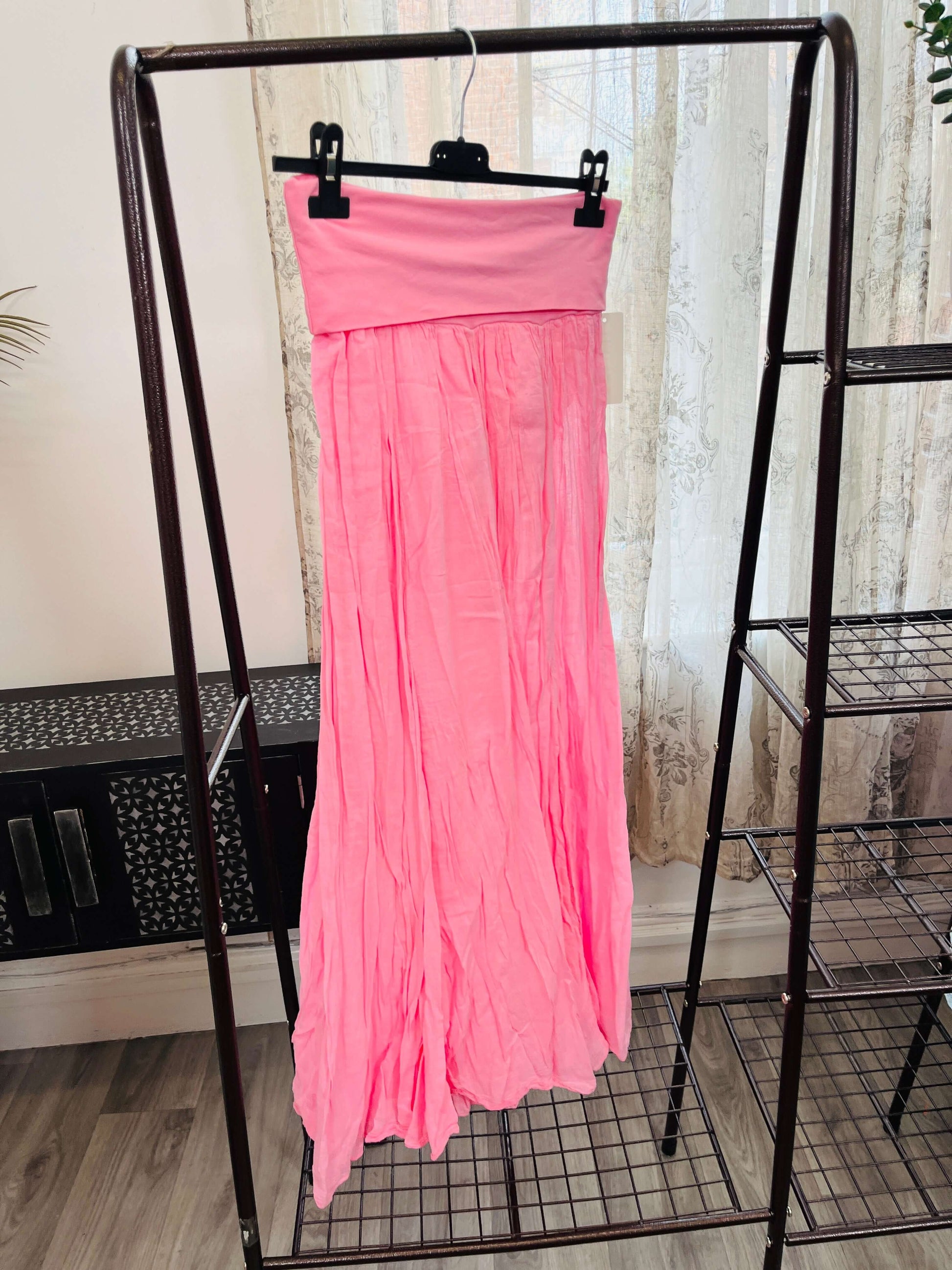 Lizzie Cotton Maxi Length Skirt