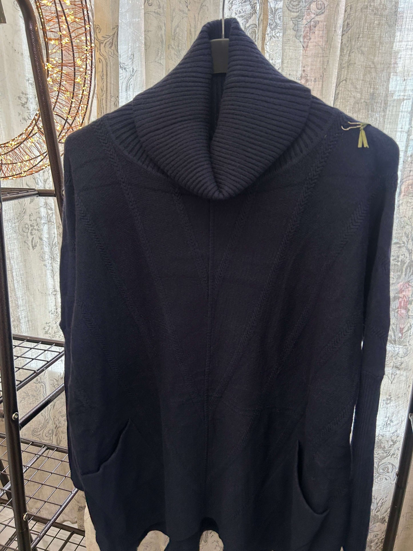 Serena Chevron Detail Cowl Neck Jumper