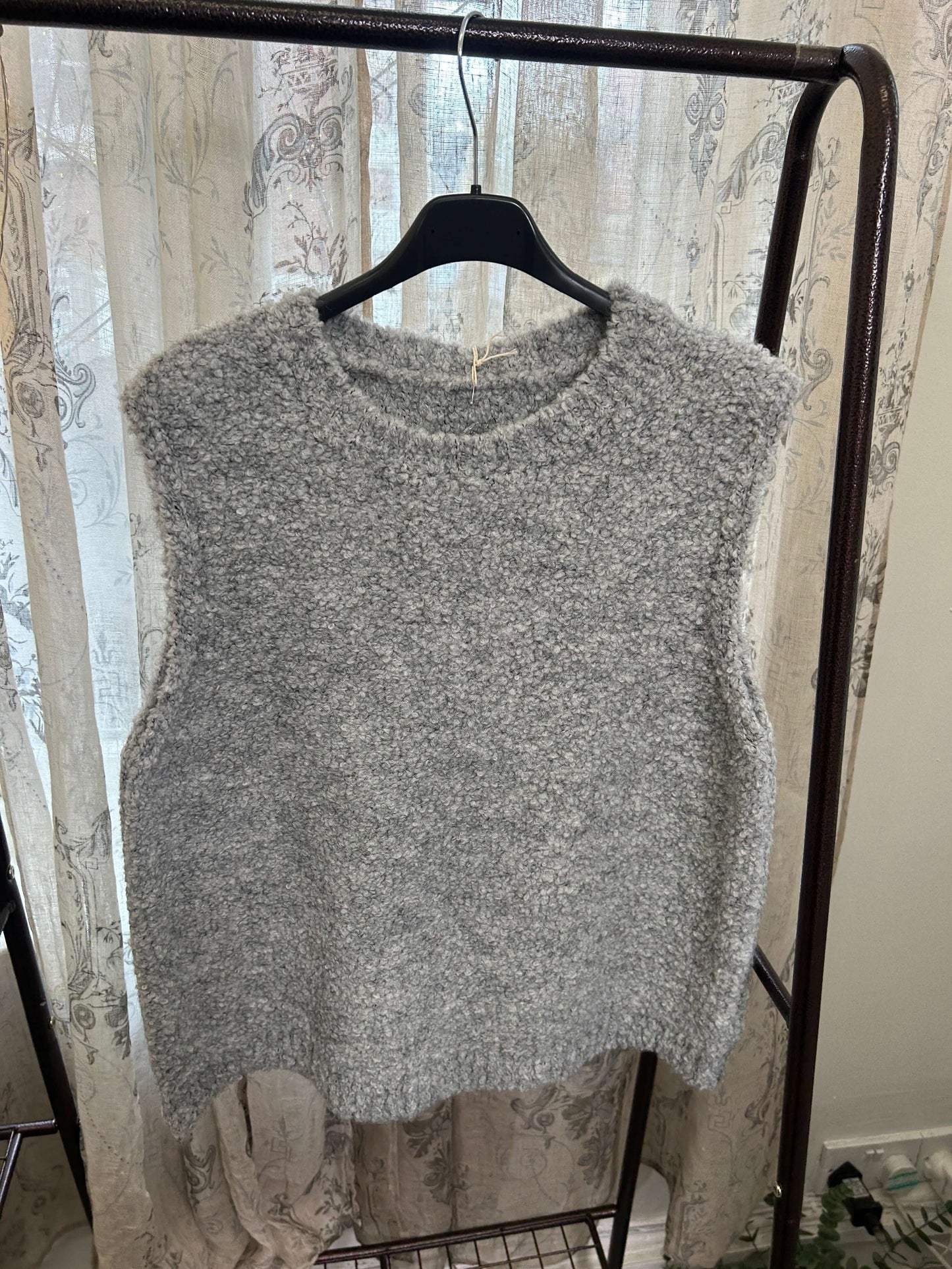 Ladies Boucle Tank Top