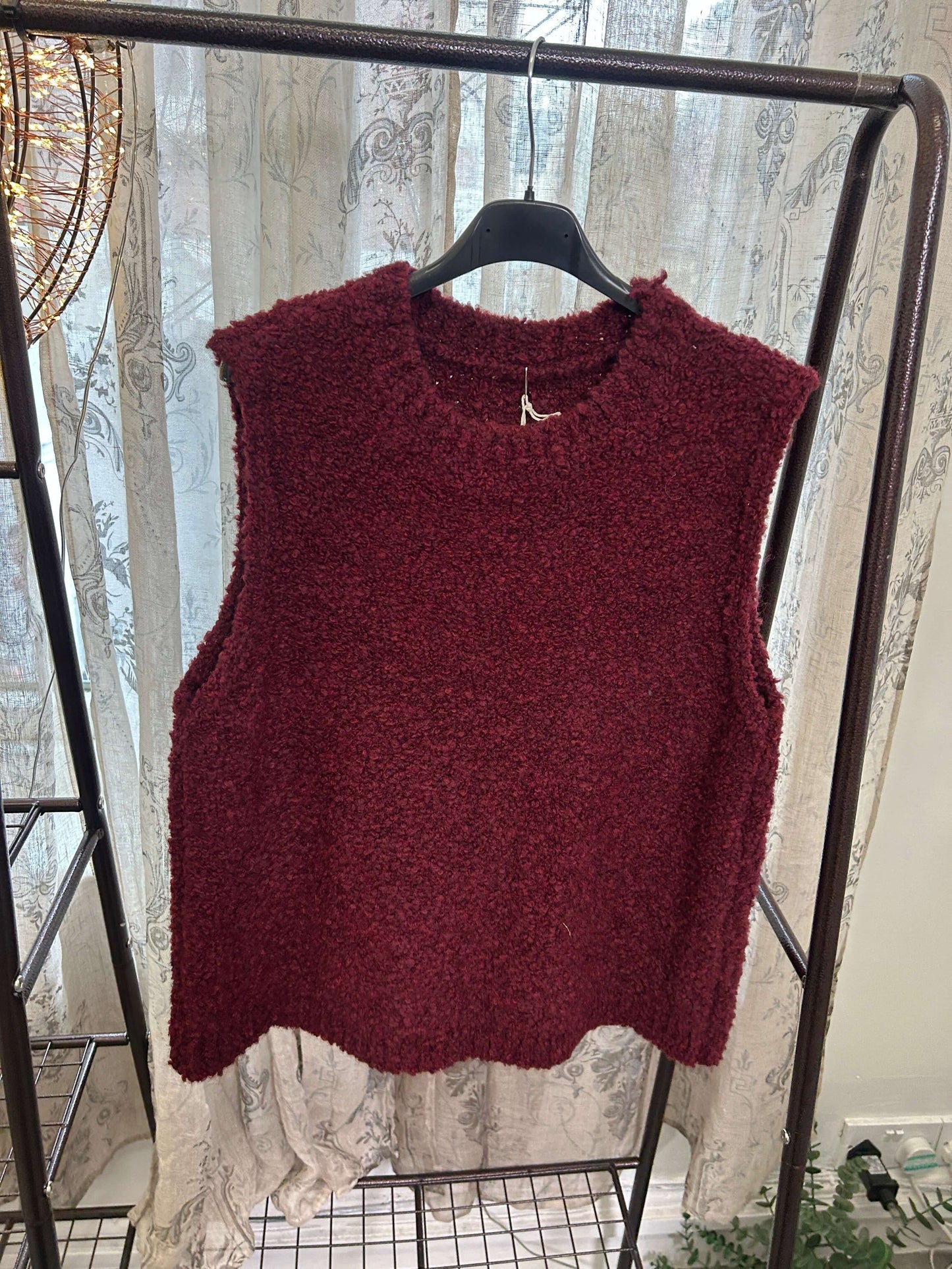 Ladies Boucle Tank Top