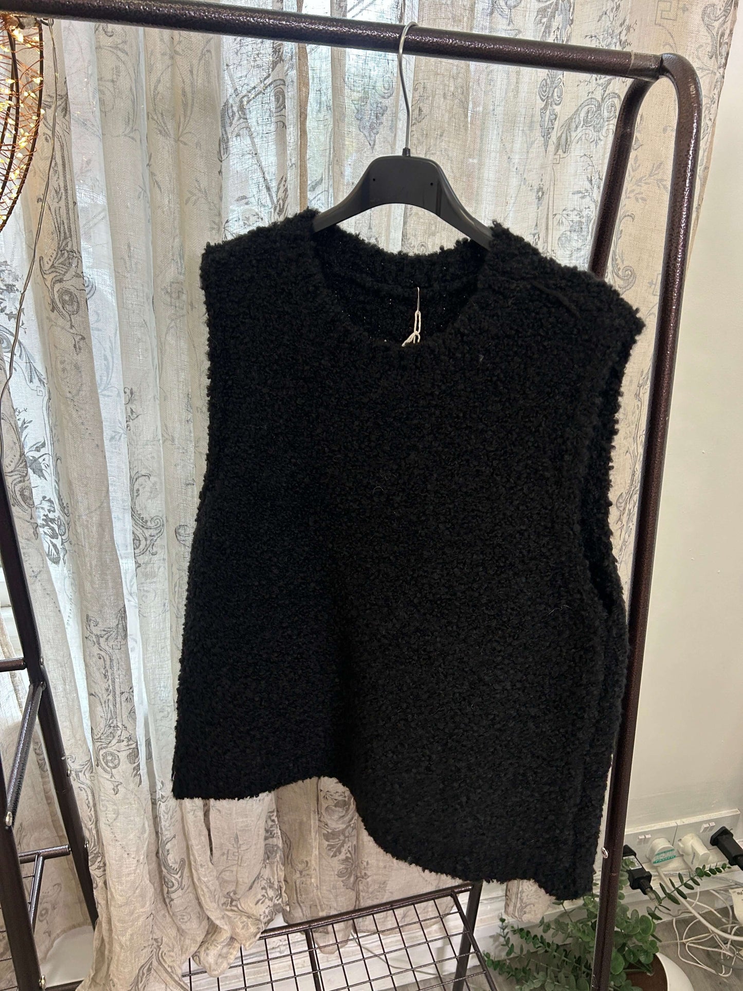 Ladies Boucle Tank Top