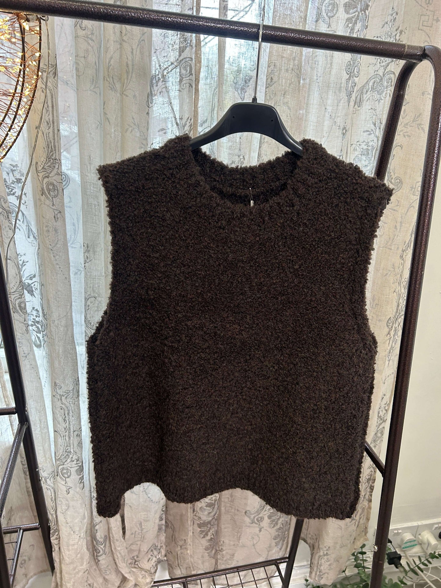 Ladies Boucle Tank Top