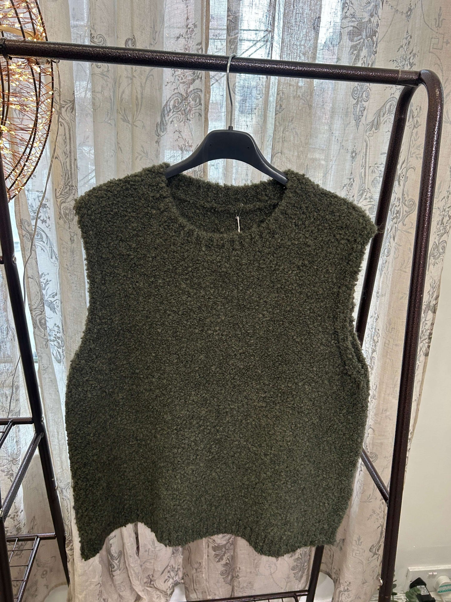 Ladies Boucle Tank Top
