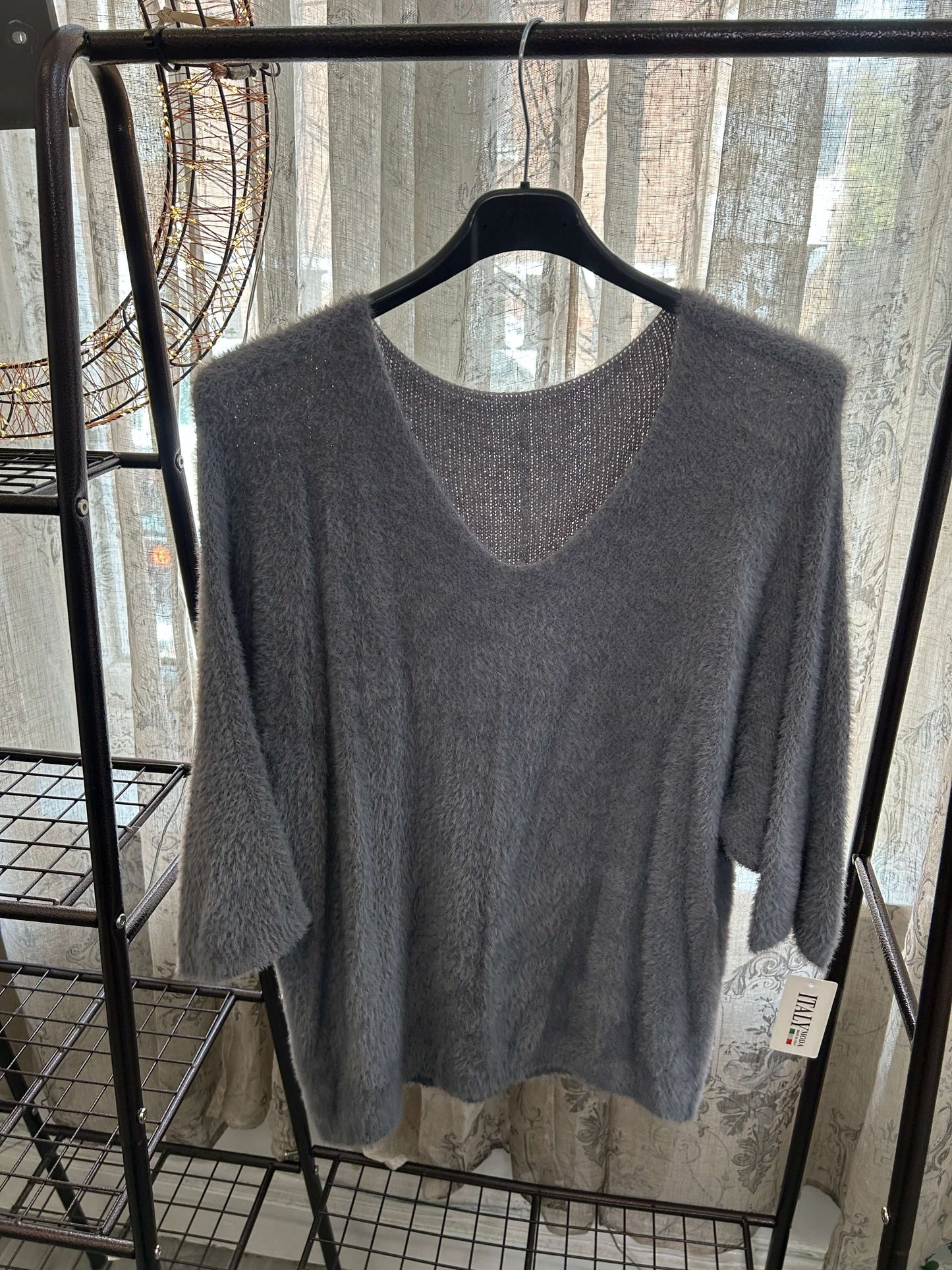 Fluffy Super Soft Batwing Jumper