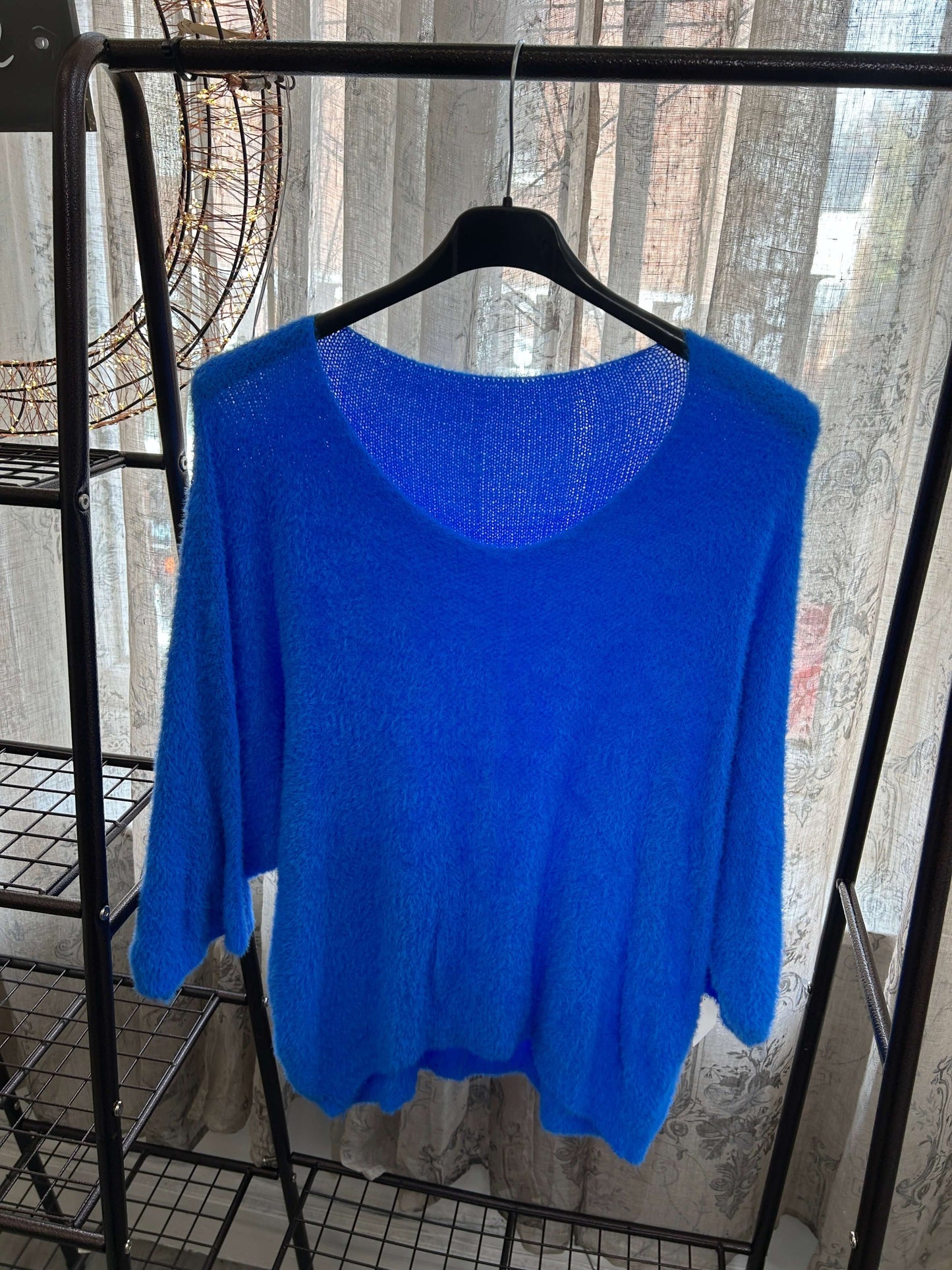 Fluffy Super Soft Batwing Jumper