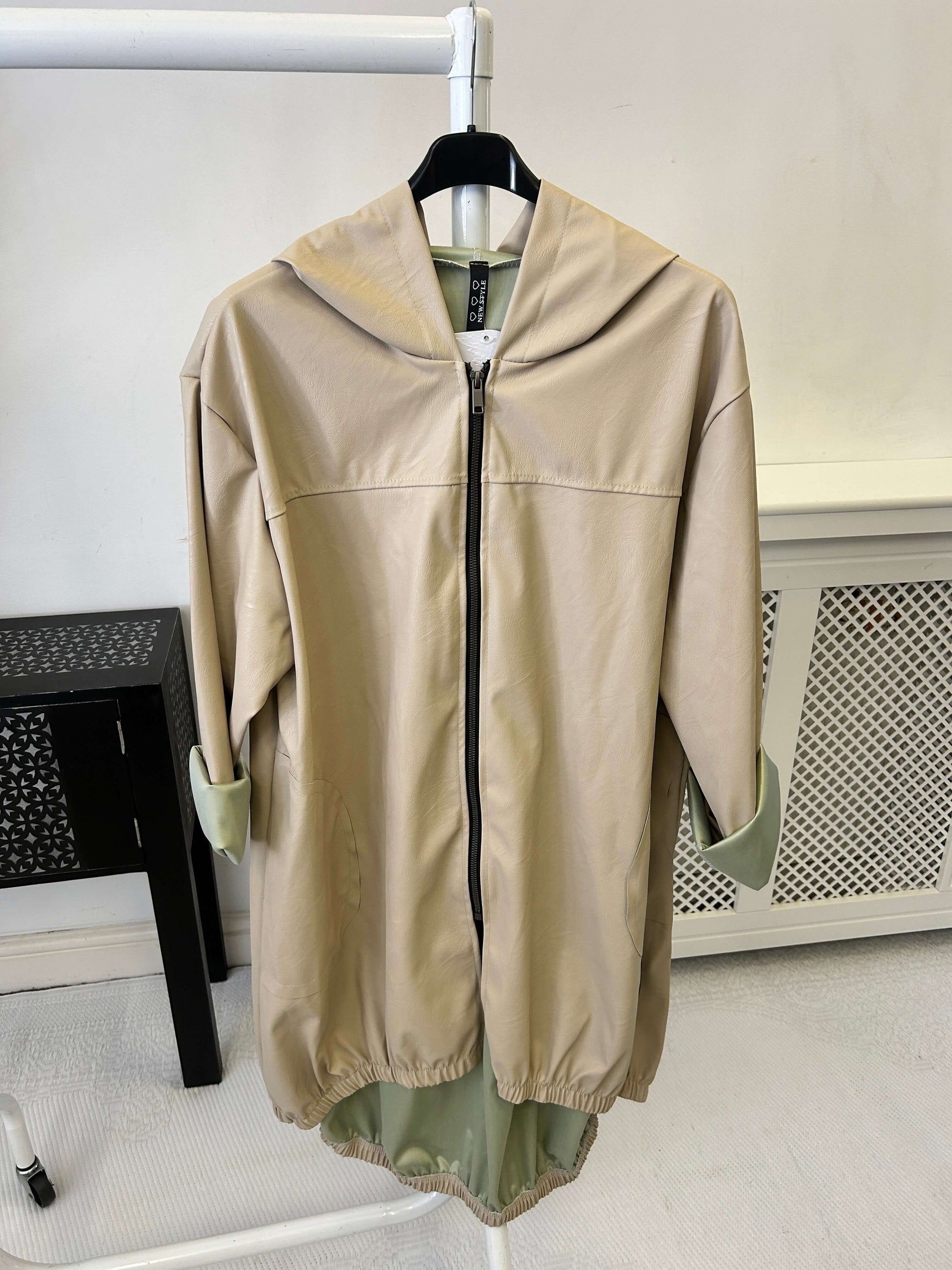 Funky Made in Italy Hooded Coat