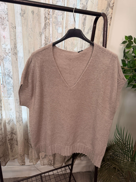 Jennifer V-Neck Tabard Jumpe