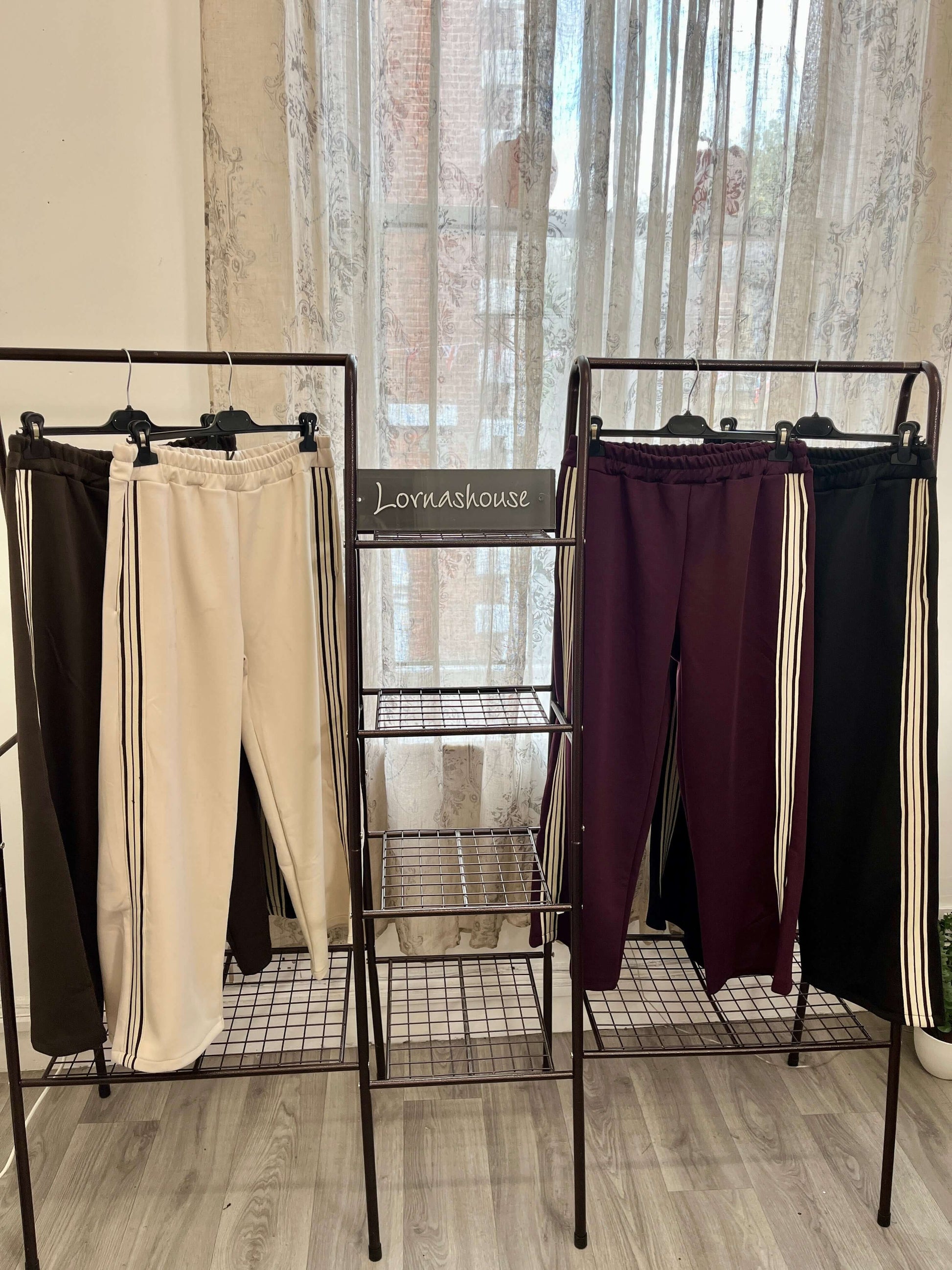 Mona Womens Stripe Trouser