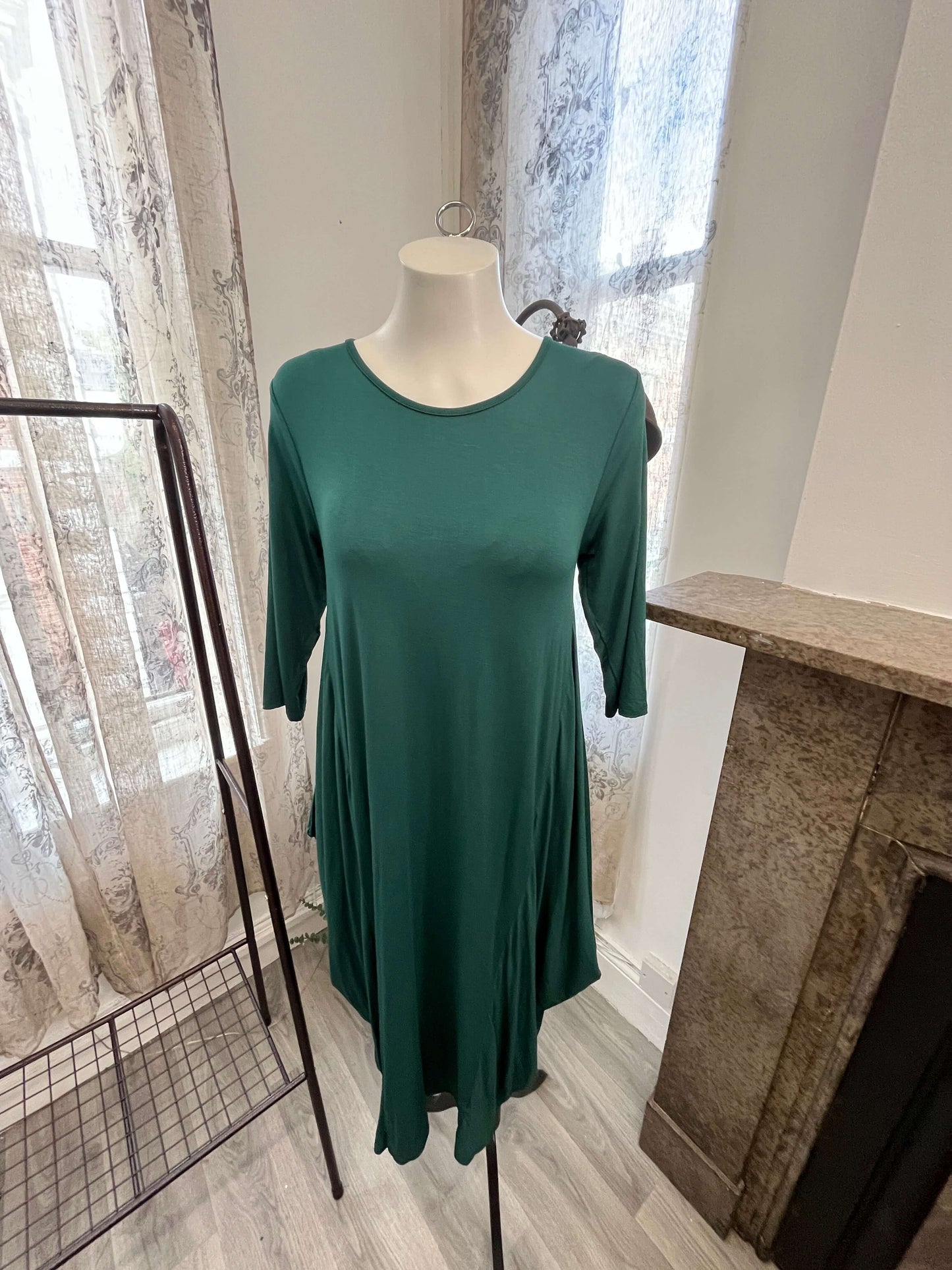 Izzy Round Neck Parachute Dress