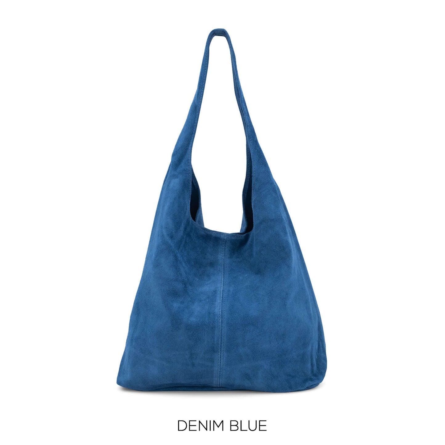 Real Suede Slouchy Hobo Bag