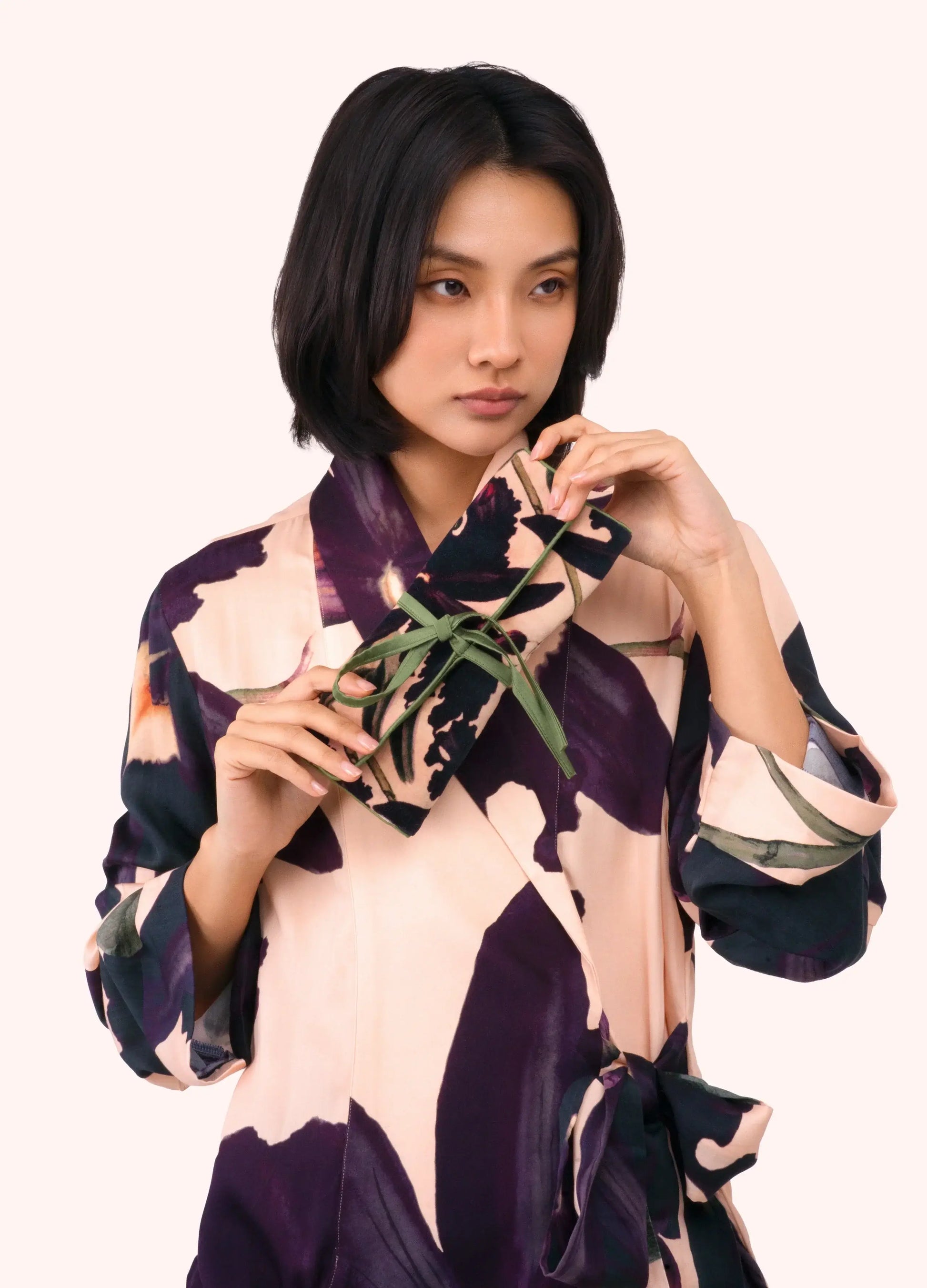 Powder Design Jewellery roll - Midnight Orchid