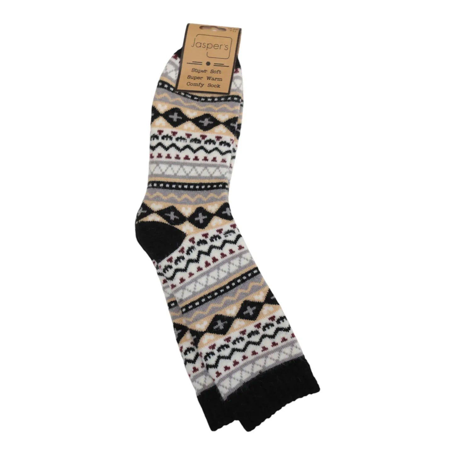 Jasper's - Men's Nordic Print Cosy Socks