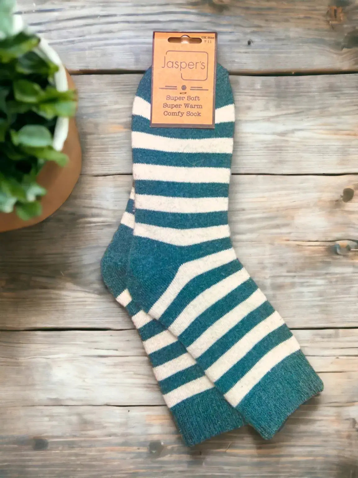 Jasper's - Striking Stripe Super Cosy Men’s Socks