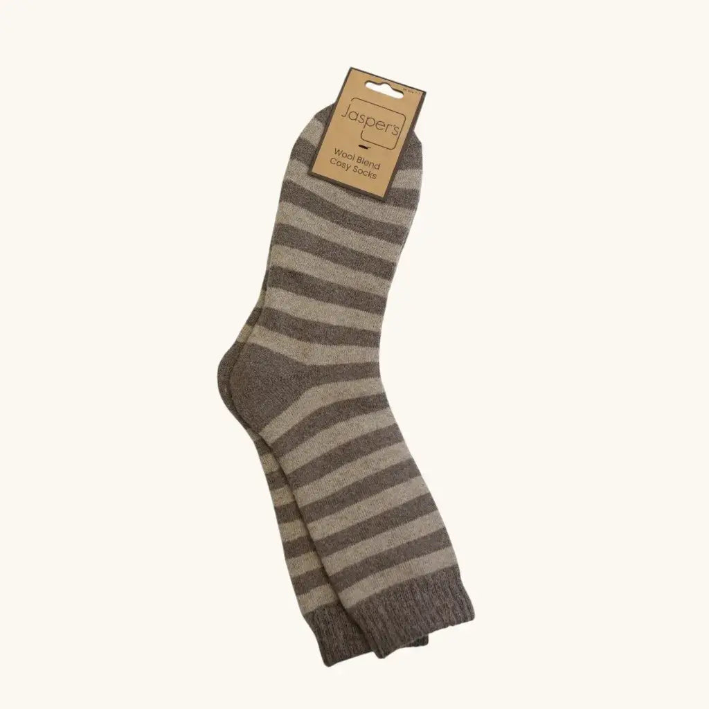 Jasper's - Striking Stripe Super Cosy Men’s Socks