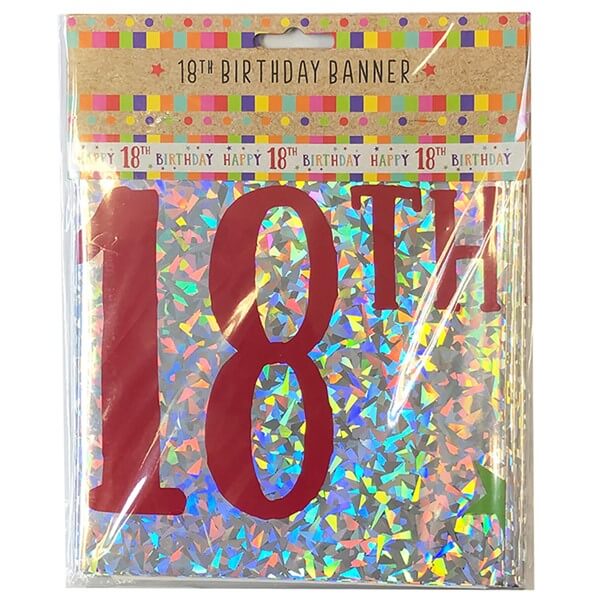 18 Party Banner