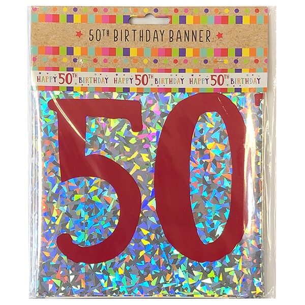 50 Party Banner