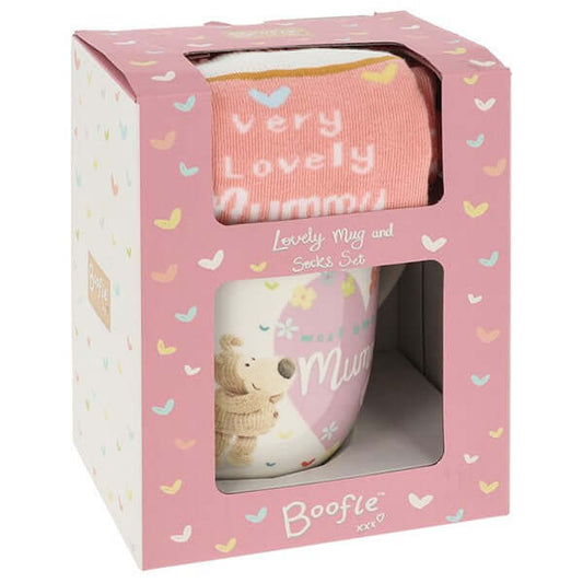 Boofle Female Mug & Sock Set Mummy
