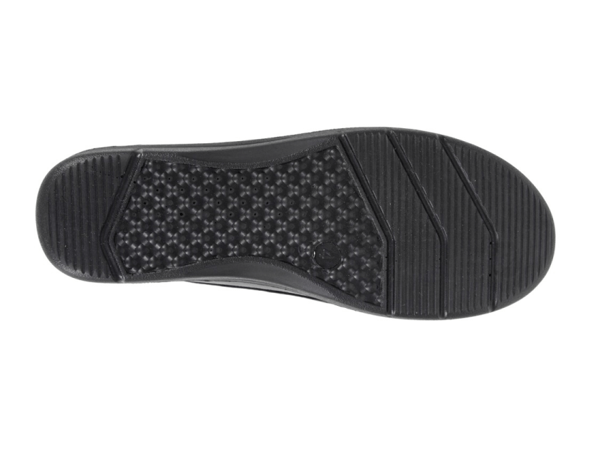 Boulevard Black Patent PU Casual Shoe