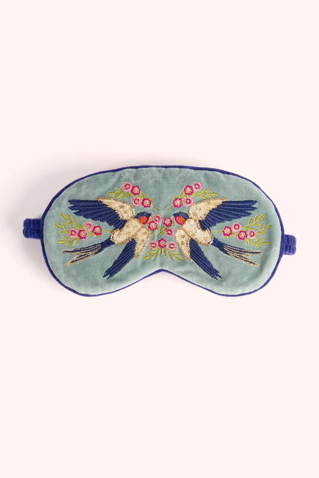 Powder Design Luxury Lavender Eye Mask - Swooping Swallows