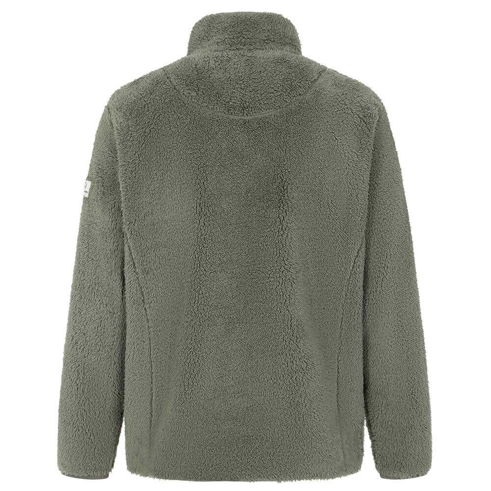 Lazy Jacks Unisex Full Zip Snug Sweatshirt - Khaki