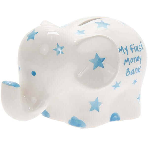 My First Money Bank Elephant - Blue