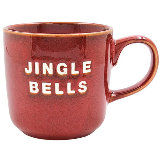Christmas Jolly Red 'Jingle Bells' Mug