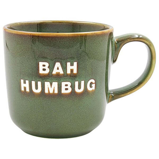 Christmas Jolly Green 'Bah Humbug' Mug