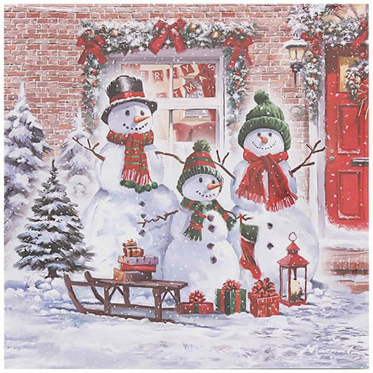 Macneil Snowmen Napkins Pack of 20