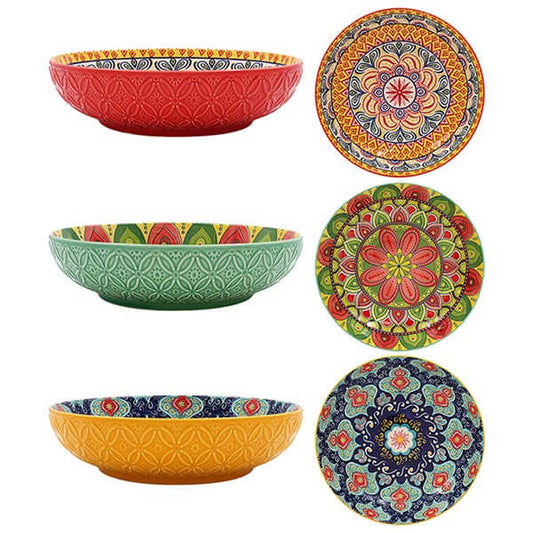 Tuscany Ceramic Deco Bowl Large