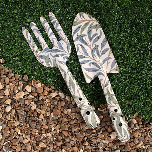 William Morris Willow Bough Trowel & Fork Garden Gift Set