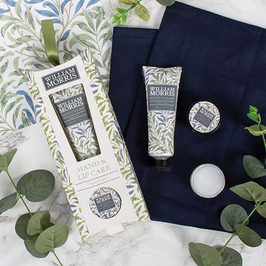 William Morris Willow Bough Hand & Lip Care Set